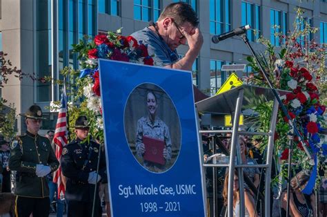 fallen f95zone|Family of Nicole Gee, fallen Roseville Marine, commemorates .